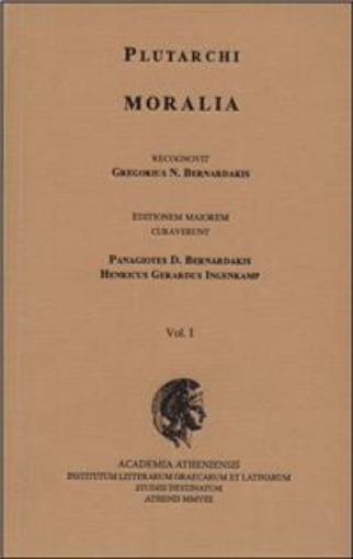 259261-Plutarchi Moralia recognovit Gregorius N. Bernardakis. Vol. I