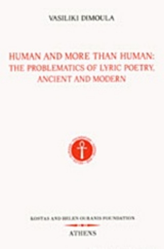 206869-Human and More than Human: The Problematics of Lyric Poetry, Ancient and Modern