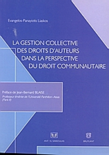 53019-La gestion collective des droits d'auteurs dans la perspective du droit communautaire