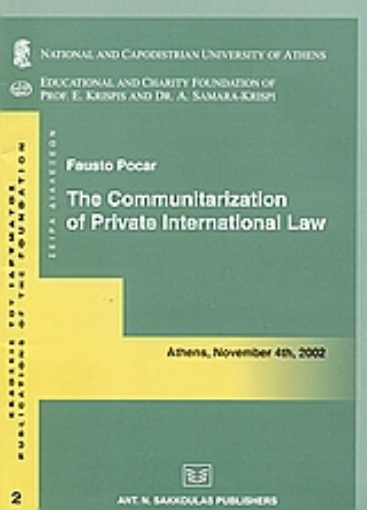 53013-The Communitarization of Private International Law