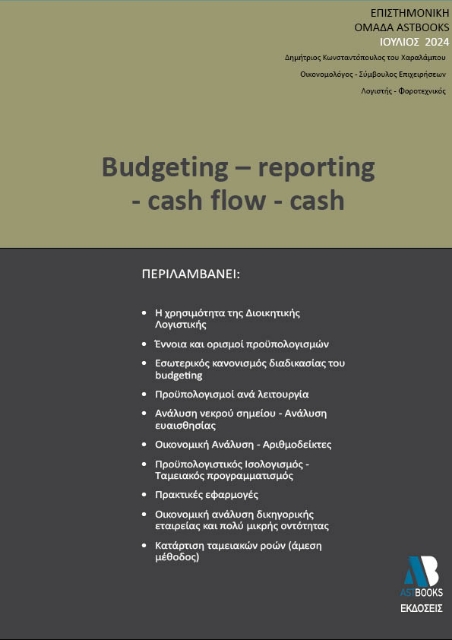 293489-Budgeting - reporting - cash flow - cash