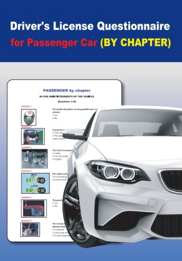 295512-Driver’s licence questionnaire for passenger car (by chapter)